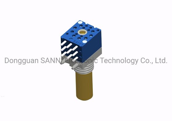 Three Unit 10mm Absolute Rotary Shaft Encoder For Walkie Talkie Interphone