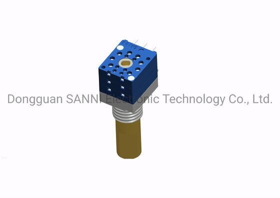 Three Unit 10mm Absolute Rotary Shaft Encoder For Walkie Talkie Interphone