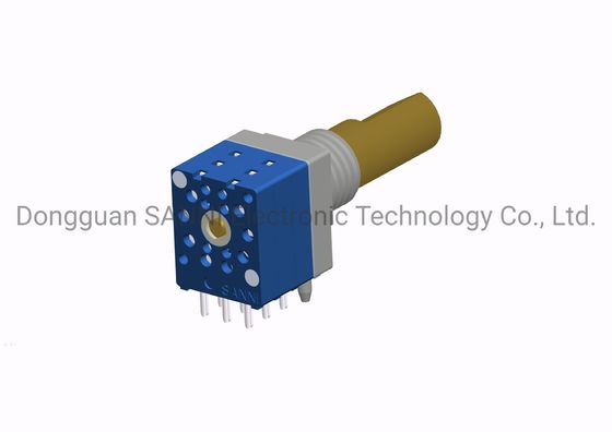 Three Unit 10mm Absolute Rotary Shaft Encoder For Walkie Talkie Interphone
