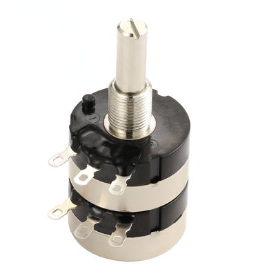 Dual Unit Rotary Type Potentiometer RV24YG25SA104 For Mechanical Medical Equipment