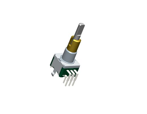 EC11 Small Size 11mm Series Metal Shaft Rotary Encoder Vertical Incremental Rotary Encoder For Car Audio