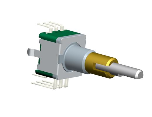 EC11 Small Size 11mm Series Metal Shaft Rotary Encoder Vertical Incremental Rotary Encoder For Car Audio