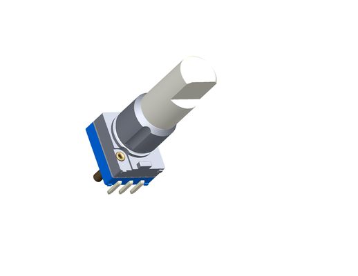 PCB Lug Rotary Potentiometer Single Or Dual Gang 300-3MK Ohm Resistance -25.C-85.C
