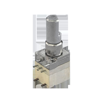 RV9DR1NS Metal Shaft Micro Potentiometer Rotary Mounting Type Through Hole / DIP Mount