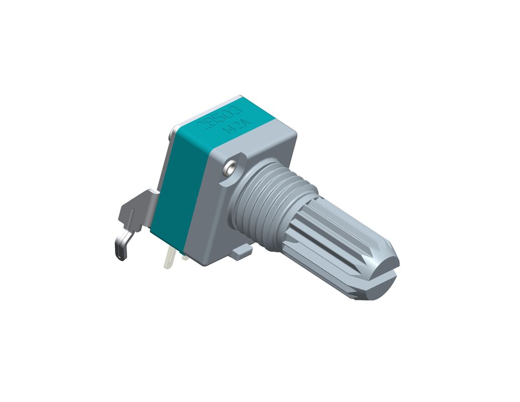 Rotary Adjustable Resistor for Through Hole Mount 6mm-20mm Shaft Length Normal Or Customized